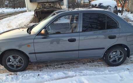 Hyundai Accent II, 2004 год, 490 000 рублей, 3 фотография