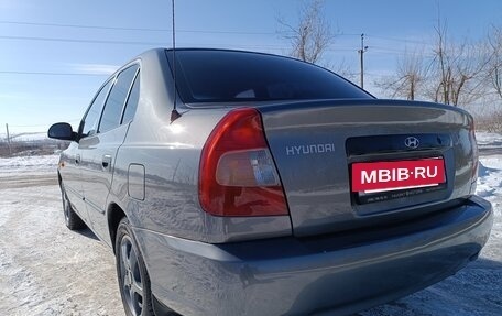 Hyundai Accent II, 2004 год, 490 000 рублей, 6 фотография