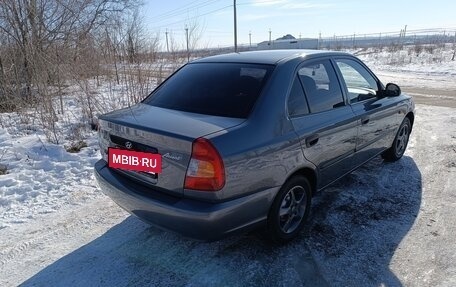 Hyundai Accent II, 2004 год, 490 000 рублей, 5 фотография