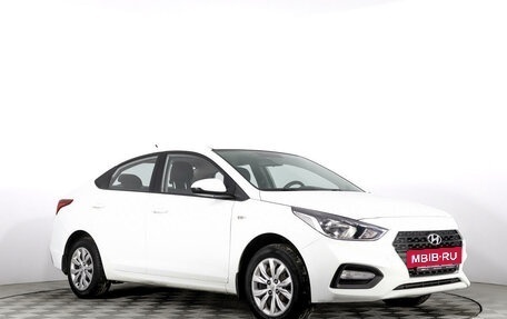 Hyundai Solaris II рестайлинг, 2018 год, 1 372 000 рублей, 3 фотография