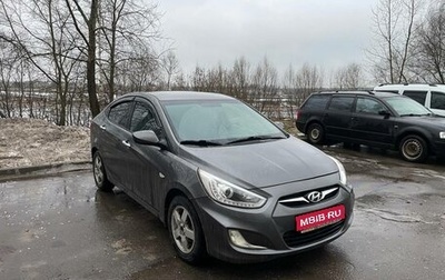 Hyundai Solaris II рестайлинг, 2011 год, 735 000 рублей, 1 фотография