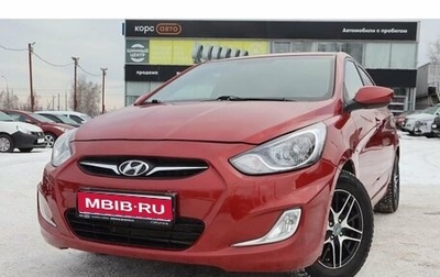 Hyundai Solaris II рестайлинг, 2012 год, 900 000 рублей, 1 фотография