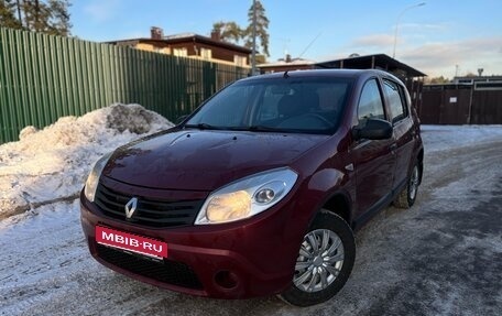 Renault Sandero I, 2010 год, 485 000 рублей, 1 фотография