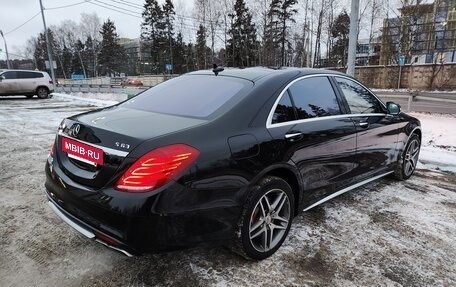 Mercedes-Benz S-Класс AMG, 2016 год, 7 000 000 рублей, 15 фотография