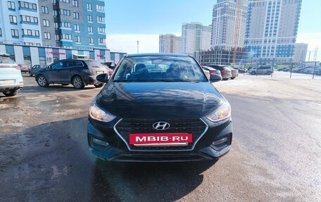 Hyundai Solaris II рестайлинг, 2017 год, 1 250 000 рублей, 14 фотография