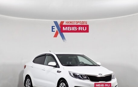 KIA Rio III рестайлинг, 2016 год, 989 000 рублей, 2 фотография