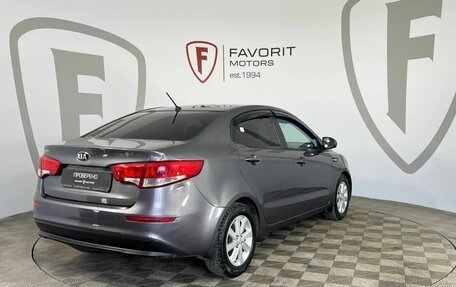 KIA Rio III рестайлинг, 2016 год, 1 045 000 рублей, 6 фотография