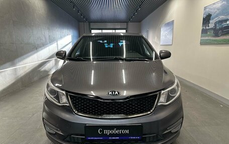 KIA Rio III рестайлинг, 2016 год, 1 239 000 рублей, 2 фотография