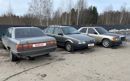 Audi 100, 1989 год, 350 000 рублей, 24 фотография