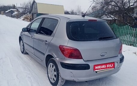 Peugeot 307 I, 2002 год, 250 000 рублей, 4 фотография