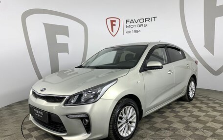 KIA Rio IV, 2018 год, 1 300 000 рублей, 1 фотография