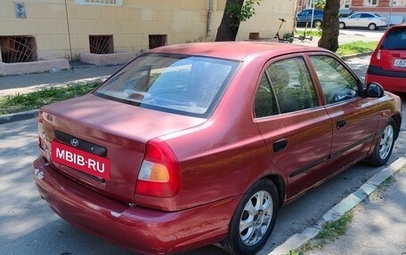 Hyundai Accent II, 2005 год, 350 000 рублей, 3 фотография