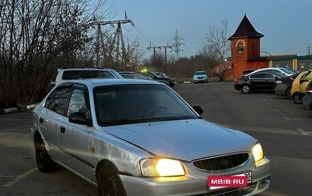 Hyundai Accent II, 2004 год, 200 000 рублей, 2 фотография