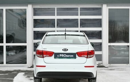 KIA Rio III рестайлинг, 2016 год, 1 187 000 рублей, 4 фотография