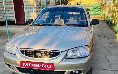 Hyundai Accent II, 2007 год, 470 000 рублей, 1 фотография