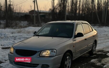 Hyundai Accent II, 2004 год, 310 000 рублей, 4 фотография