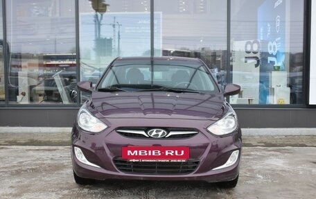 Hyundai Solaris II рестайлинг, 2012 год, 750 000 рублей, 2 фотография