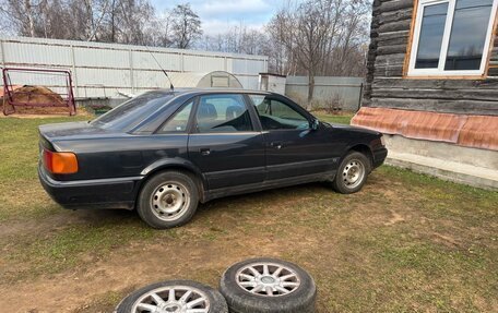 Audi 100, 1991 год, 350 000 рублей, 6 фотография