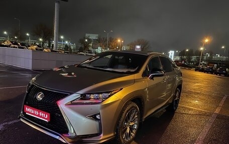 Lexus RX IV рестайлинг, 2017 год, 3 950 000 рублей, 1 фотография