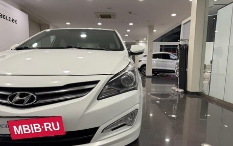 Hyundai Solaris II рестайлинг, 2015 год, 1 170 000 рублей, 22 фотография