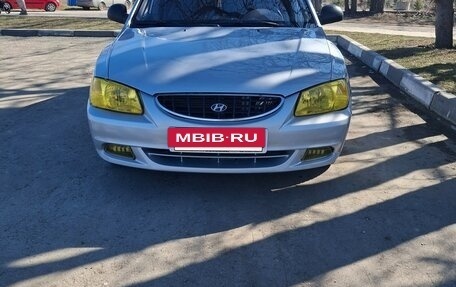 Hyundai Accent II, 2004 год, 350 000 рублей, 11 фотография