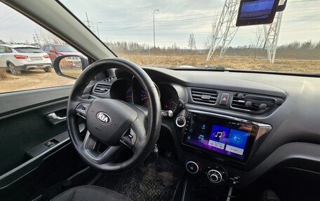 KIA Rio III рестайлинг, 2013 год, 835 000 рублей, 31 фотография