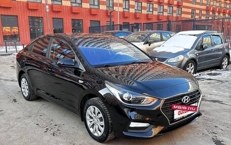 Hyundai Solaris II рестайлинг, 2017 год, 1 200 000 рублей, 12 фотография