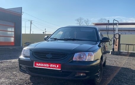 Hyundai Accent II, 2006 год, 450 000 рублей, 1 фотография