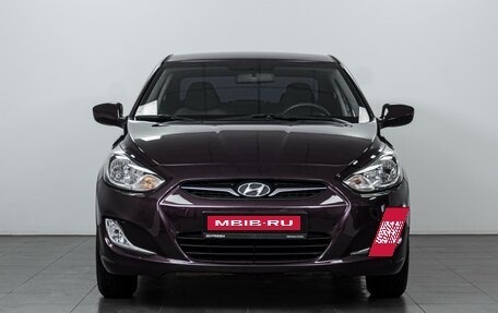 Hyundai Solaris II рестайлинг, 2012 год, 1 176 000 рублей, 3 фотография