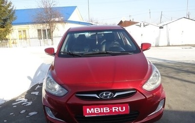 Hyundai Solaris II рестайлинг, 2011 год, 615 000 рублей, 1 фотография