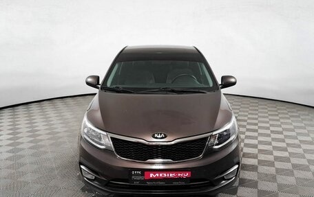 KIA Rio III рестайлинг, 2016 год, 1 090 000 рублей, 2 фотография