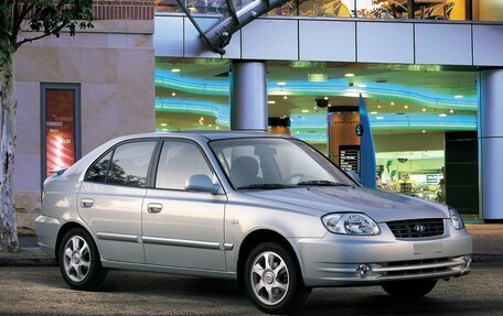 Hyundai Accent II, 2003 год, 365 000 рублей, 1 фотография