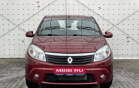 Renault Sandero I, 2010 год, 645 000 рублей, 3 фотография