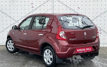 Renault Sandero I, 2010 год, 645 000 рублей, 5 фотография