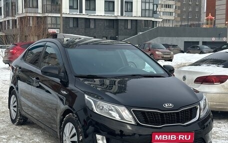 KIA Rio III рестайлинг, 2013 год, 820 000 рублей, 1 фотография