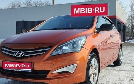 Hyundai Solaris II рестайлинг, 2014 год, 550 000 рублей, 1 фотография