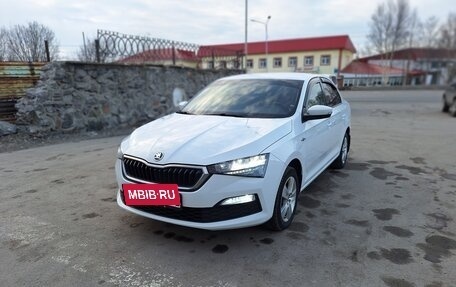 Skoda Rapid II, 2021 год, 1 790 000 рублей, 23 фотография