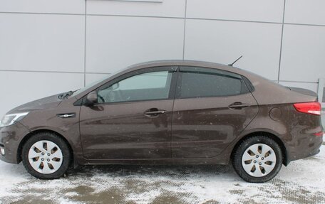 KIA Rio III рестайлинг, 2016 год, 1 079 000 рублей, 8 фотография