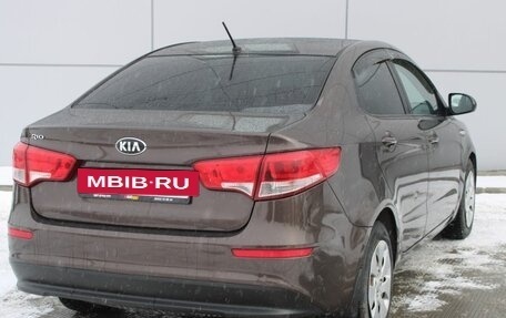 KIA Rio III рестайлинг, 2016 год, 1 079 000 рублей, 5 фотография