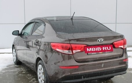 KIA Rio III рестайлинг, 2016 год, 1 079 000 рублей, 7 фотография