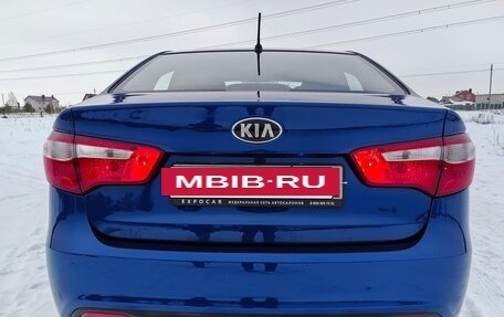 KIA Rio III рестайлинг, 2013 год, 789 000 рублей, 29 фотография