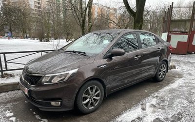 KIA Rio III рестайлинг, 2016 год, 840 000 рублей, 1 фотография