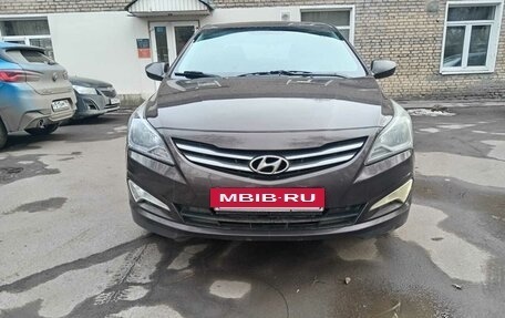 Hyundai Solaris II рестайлинг, 2016 год, 1 100 000 рублей, 27 фотография