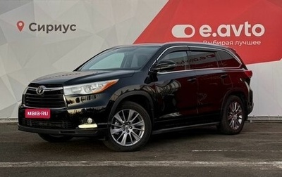 Toyota Highlander III, 2014 год, 2 640 000 рублей, 1 фотография