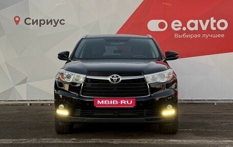 Toyota Highlander III, 2014 год, 2 640 000 рублей, 2 фотография