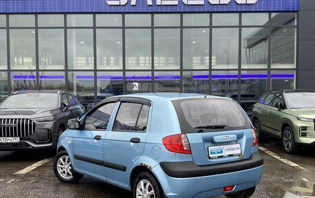 Hyundai Getz I рестайлинг, 2008 год, 469 000 рублей, 8 фотография