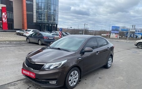 KIA Rio III рестайлинг, 2016 год, 1 110 000 рублей, 2 фотография