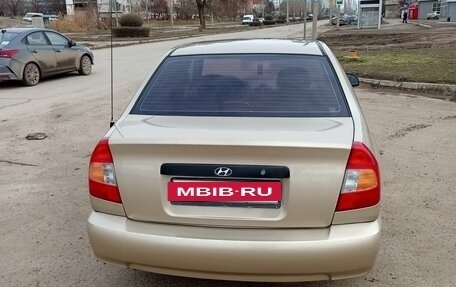 Hyundai Accent II, 2003 год, 385 000 рублей, 4 фотография