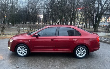 Skoda Rapid I, 2015 год, 1 350 000 рублей, 8 фотография