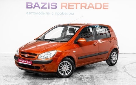 Hyundai Getz I рестайлинг, 2007 год, 545 000 рублей, 1 фотография